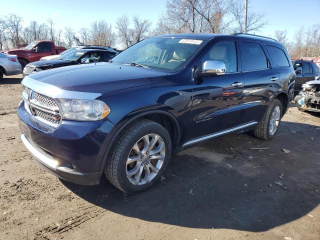 1C4RDJEG1DC562808 - 2013 DODGE DURANGO CITADEL BLUE photo 1