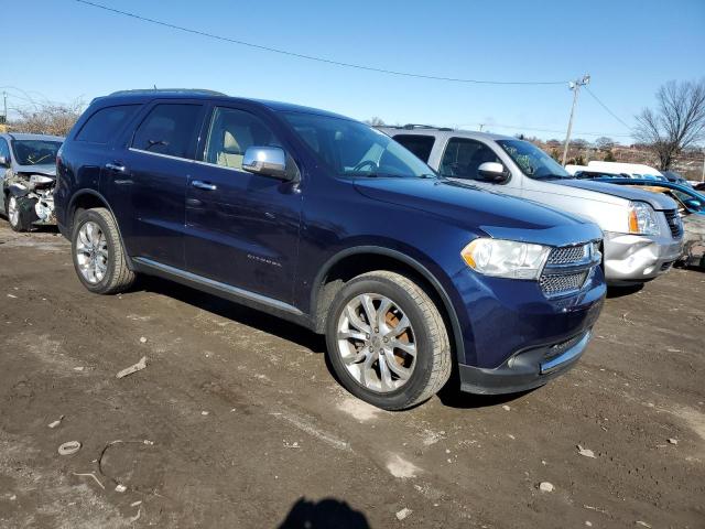 1C4RDJEG1DC562808 - 2013 DODGE DURANGO CITADEL BLUE photo 4