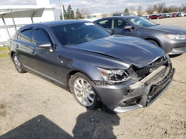 JTHBL5EF2D5122053 - 2013 LEXUS LS 460 GRAY photo 4