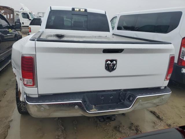 3C63RRML2JG179030 - 2018 RAM 3500 LARAMIE WHITE photo 6