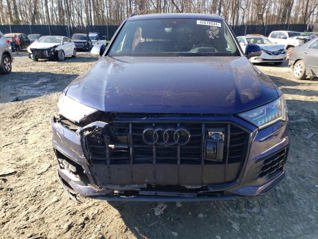WA1VXAF7XLD002695 - 2020 AUDI Q7 PRESTIGE ლურჯი ფოტო 5