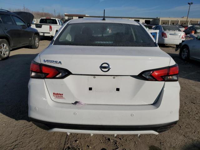 3N1CN8DV5ML818256 - 2021 NISSAN VERSA S WHITE photo 6