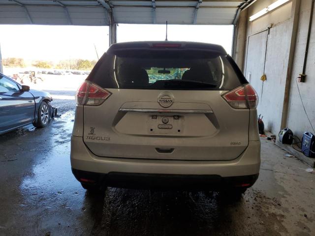 5N1AT2MV5GC774990 - 2016 NISSAN ROGUE S SILVER photo 6