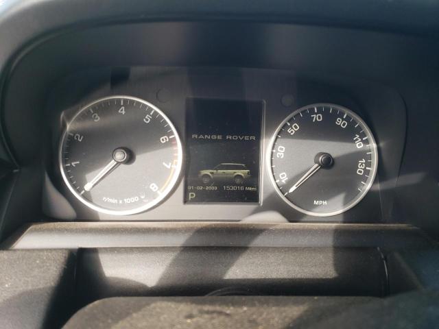 SALSF2D48DA813921 - 2013 LAND ROVER RANGE ROVE HSE BLACK photo 9