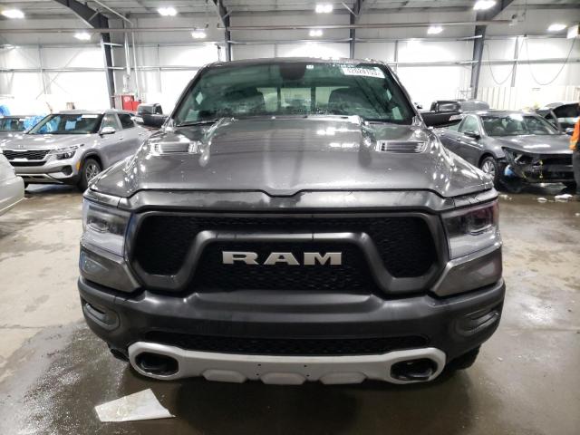 1C6SRFLT6KN545110 - 2019 RAM 1500 REBEL GRAY photo 5