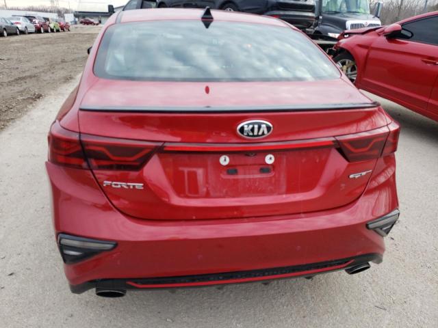 3KPF44AC0LE206347 - 2020 KIA FORTE GT RED photo 6