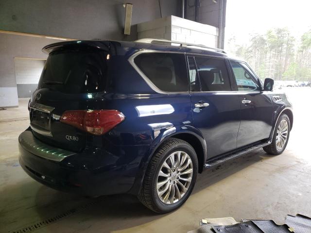 JN8AZ2NFXF9574150 - 2015 INFINITI QX80 BLUE photo 3