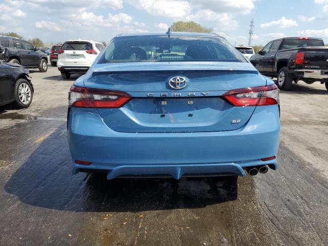 4T1G11AK4PU110565 - 2023 TOYOTA CAMRY SE NIGHT SHADE BLUE photo 6