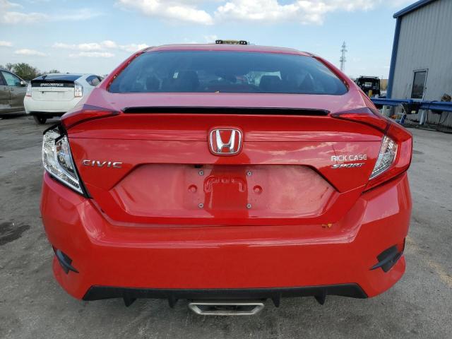 2HGFC2F89MH534174 - 2021 HONDA CIVIC SPORT 红色 照片 6