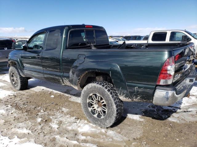 5TEUU42NX9Z624889 - 2009 TOYOTA TACOMA ACCESS CAB GREEN photo 2