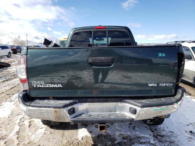 5TEUU42NX9Z624889 - 2009 TOYOTA TACOMA ACCESS CAB GREEN photo 6