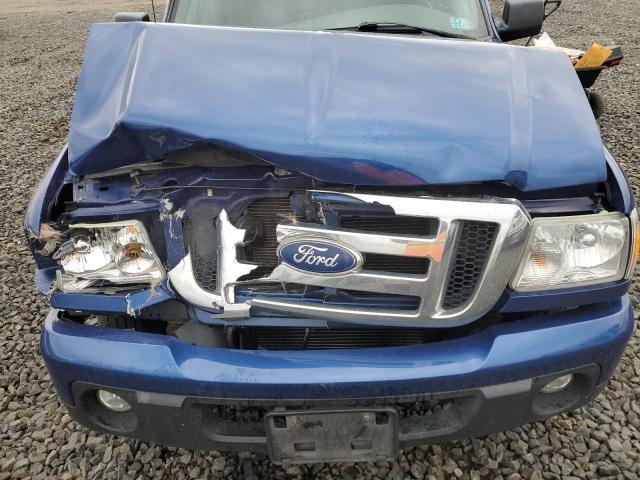 1FTKR1EE2BPA61966 - 2011 FORD RANGER SUPER CAB BLUE photo 11