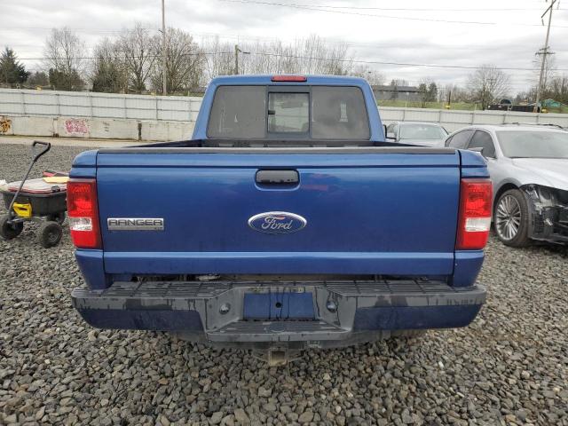 1FTKR1EE2BPA61966 - 2011 FORD RANGER SUPER CAB BLUE photo 6