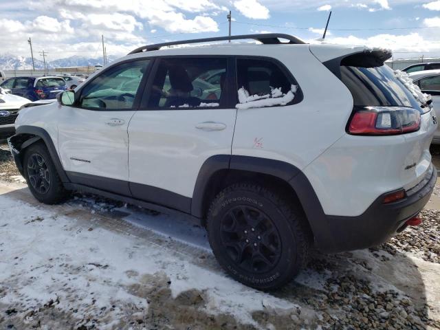 1C4PJMBX4KD146894 - 2019 JEEP CHEROKEE TRAILHAWK WHITE photo 2