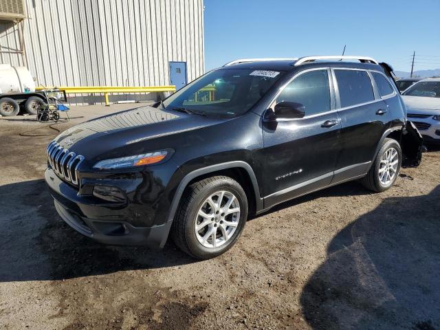 1C4PJLLB4JD584181 - 2018 JEEP CHEROKEE LATITUDE PLUS BLACK photo 1