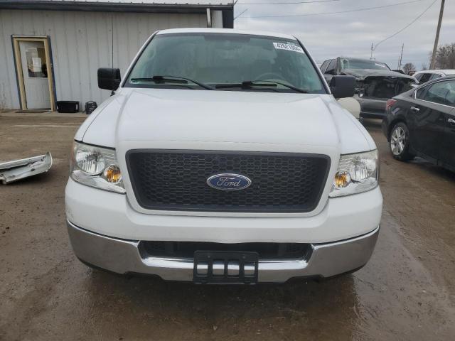 1FTRF12W85NB27957 - 2005 FORD F150 WHITE photo 5