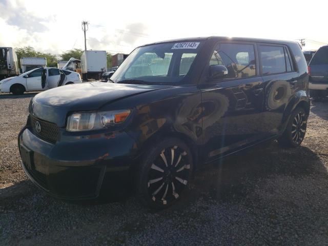 JTLKE50E991085452 - 2009 TOYOTA SCION XB BLACK photo 1