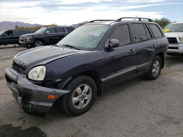 KM8SC13D36U105973 - 2006 HYUNDAI SANTA FE GLS GRAY photo 1