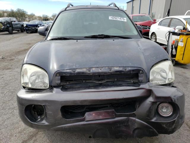 KM8SC13D36U105973 - 2006 HYUNDAI SANTA FE GLS GRAY photo 5