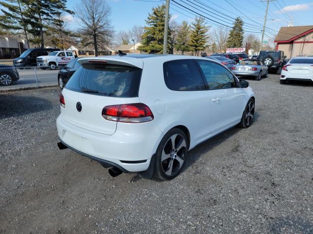 WVWFD7AJ9CW207440 - 2012 VOLKSWAGEN GTI WHITE photo 4