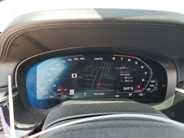 WBSJF0C09LCD30846 - 2020 BMW M5 BASE BLACK photo 9