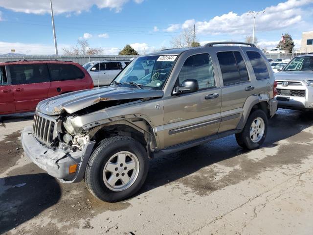 1J4GL48K87W612905 - 2007 JEEP LIBERTY SPORT GOLD photo 1