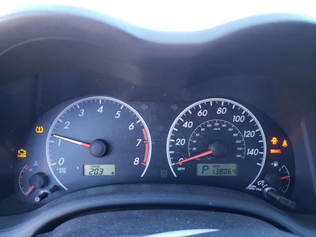 1NXBU40E69Z098484 - 2009 TOYOTA COROLLA BASE BURGUNDY photo 9