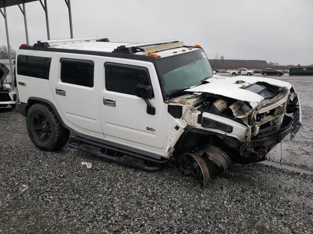 5GRGN23U43H144133 - 2003 HUMMER H2 WHITE photo 4