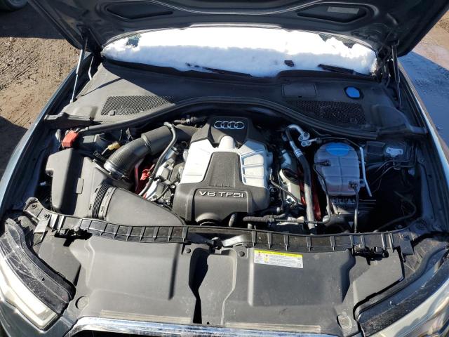 WAUHGAFC8CN119893 - 2012 AUDI A6 PRESTIGE ნაცრისფერი ფოტო 11