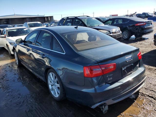 WAUHGAFC8CN119893 - 2012 AUDI A6 PRESTIGE GRAY photo 2