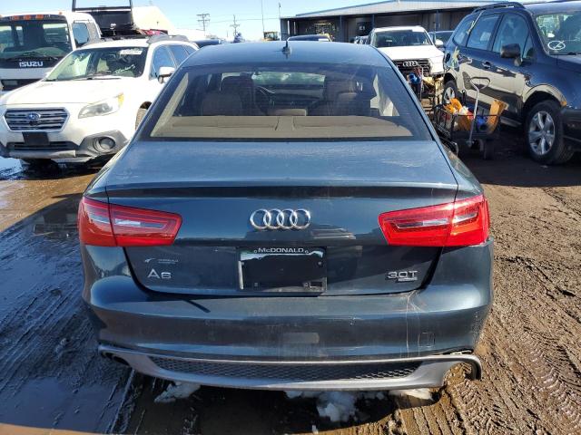 WAUHGAFC8CN119893 - 2012 AUDI A6 PRESTIGE GRAY photo 6