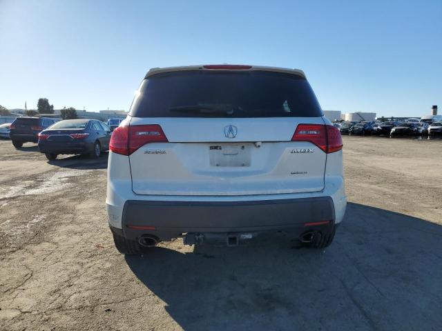 2HNYD28377H529995 - 2007 ACURA MDX TECHNOLOGY WHITE photo 6