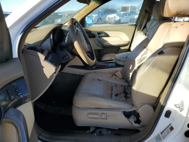 2HNYD28377H529995 - 2007 ACURA MDX TECHNOLOGY WHITE photo 7