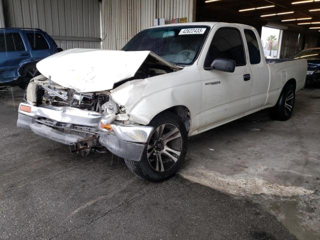 4TAVN52N5VZ329501 - 1997 TOYOTA TACOMA XTRACAB WHITE photo 1