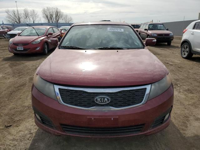 KNAGE224095331122 - 2009 KIA OPTIMA LX RED photo 5