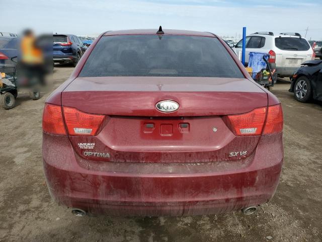 KNAGE224095331122 - 2009 KIA OPTIMA LX RED photo 6