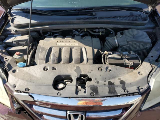 5FNRL38437B068120 - 2007 HONDA ODYSSEY EX BURGUNDY photo 12