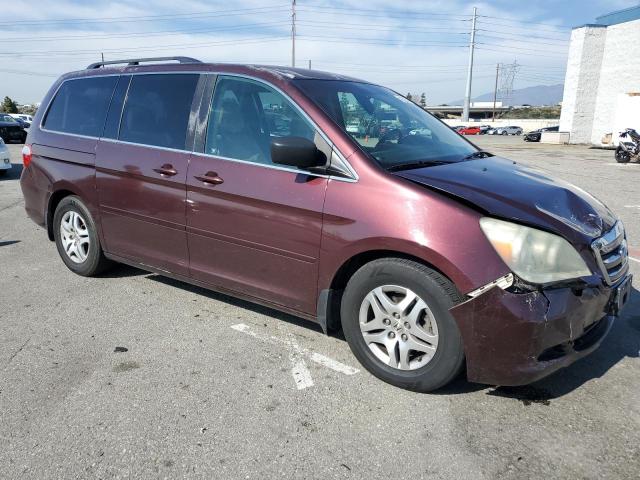 5FNRL38437B068120 - 2007 HONDA ODYSSEY EX BURGUNDY photo 4