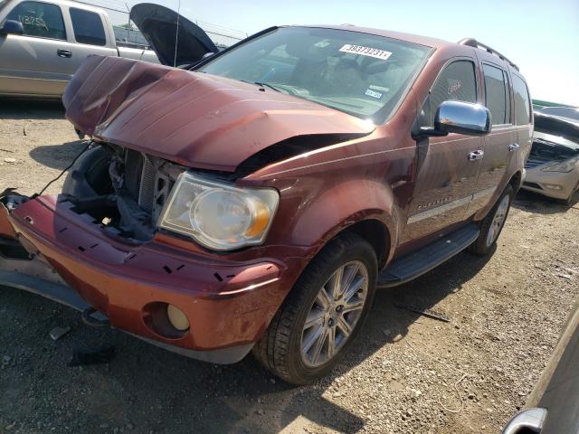 1A8HW58287F547568 - 2007 CHRYSLER ASPEN LIMITED RED photo 2