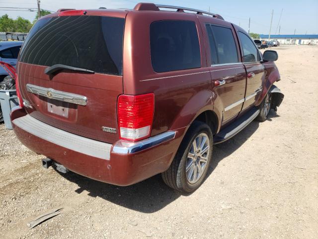 1A8HW58287F547568 - 2007 CHRYSLER ASPEN LIMITED RED photo 4