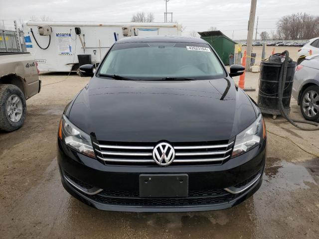 1VWBP7A3XCC105991 - 2012 VOLKSWAGEN PASSAT SE BLACK photo 5