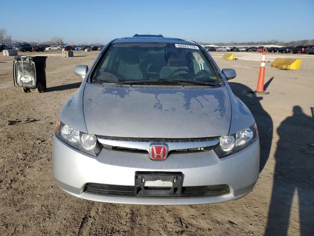 1HGFA16828L066474 - 2008 HONDA CIVIC EX GRAY photo 5