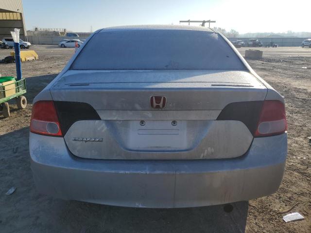 1HGFA16828L066474 - 2008 HONDA CIVIC EX GRAY photo 6