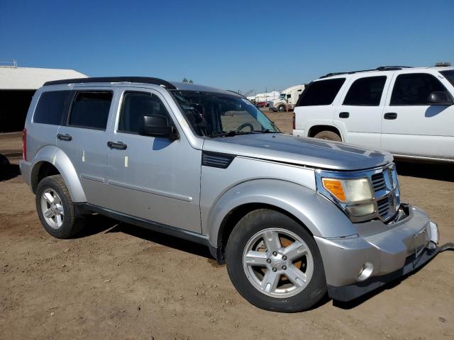 1D8GT28K37W721574 - 2007 DODGE NITRO SXT SILVER photo 4