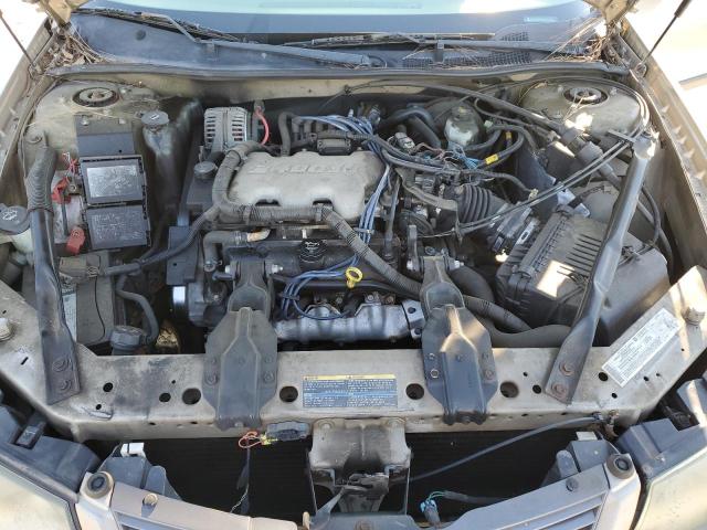 2G1WF52E049326836 - 2004 CHEVROLET IMPALA GOLD photo 11