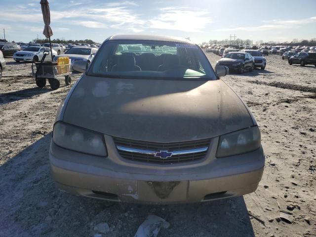 2G1WF52E049326836 - 2004 CHEVROLET IMPALA GOLD photo 5