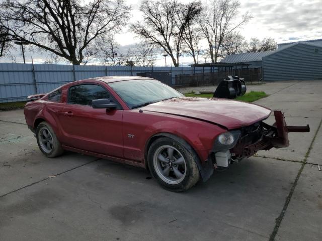 1ZVHT82H285102293 - 2008 FORD MUSTANG GT RED photo 4