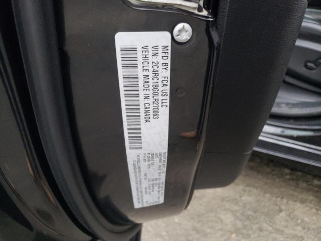 2C4RC1BG0LR270063 - 2020 CHRYSLER PACIFICA TOURING L BLACK photo 13