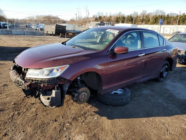 1HGCR2F54GA027192 - 2016 HONDA ACCORD SPORT RED photo 1