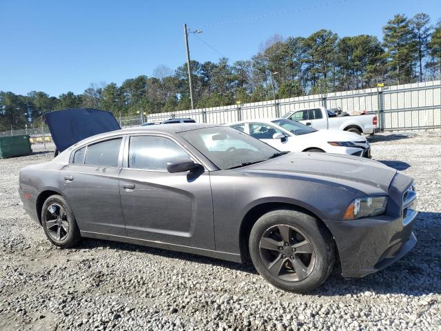 2C3CDXBG2EH325664 - 2014 DODGE CHARGER SE GRAY photo 4